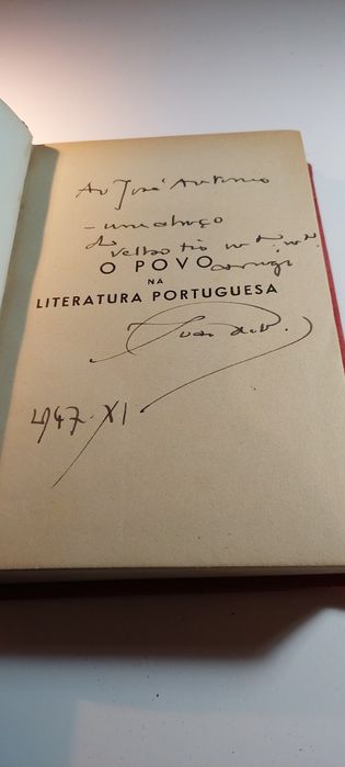 O Povo na Literatura Portuguesa - João de Barros (Assinado pelo autor)