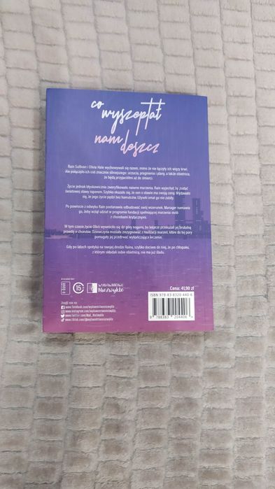 Książka „Co wyszeptał nam deszcz”