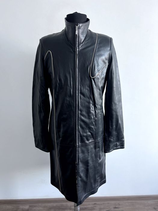 Новий Тренч плащ 100% шкіра ягняти