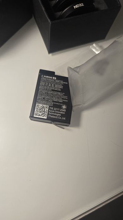 Bateria + nd filtros dji action 5 pro