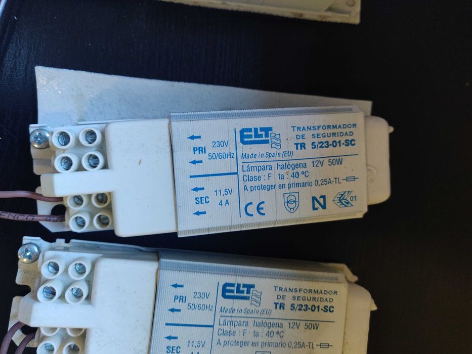 Lot of 5 Transformers for Halogen Lamps64284543165569121