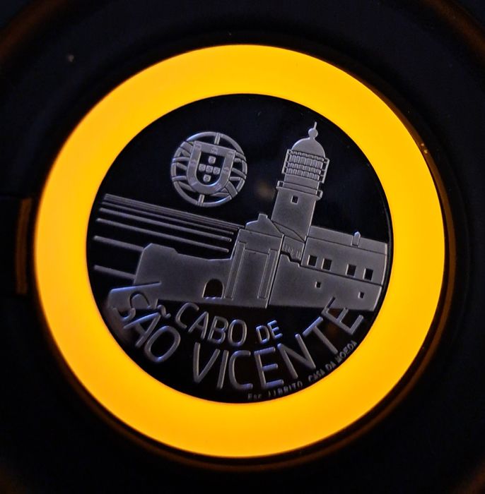 Moeda Comemorativa Proof_Prata  Cabo de São Vicente