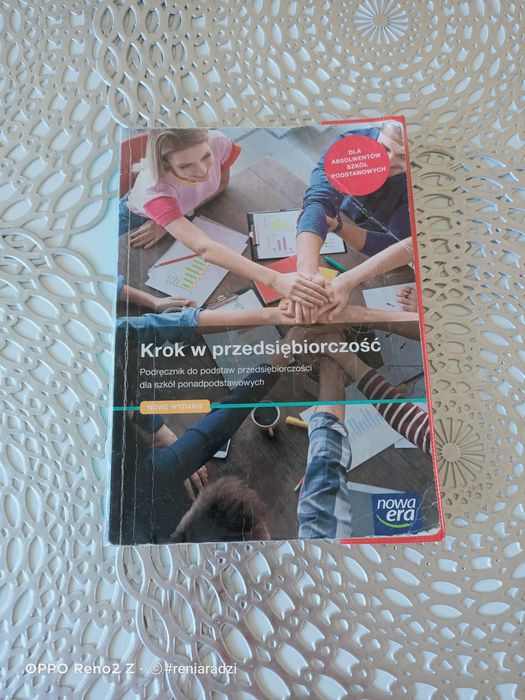 Krok w przedsiębiorczość, Nowa Era, Z. Makieła, T. Rachwał, 2020