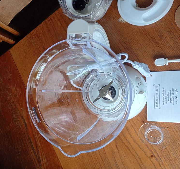 Блендер стаціонарний Royalty Line RL-SM-400P + млинок | 400Вт | 1.5л