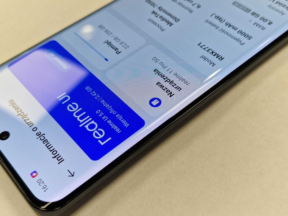 Realme 11 PRO 5G Dual SIM/ 8GB/ 256GB/ Astral Black/ Grade A- + ładowa