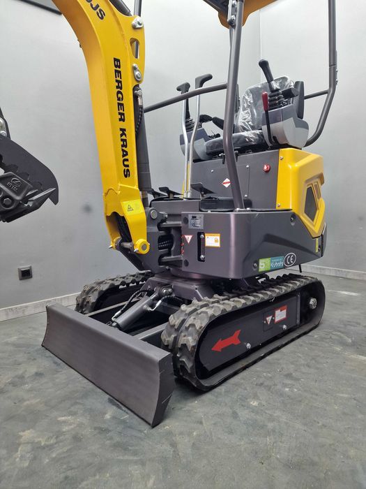 NOWA Mini Koparka Berger Kraus BK1250JS JOYSTICK skrętne ramie