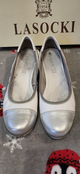 Baleriny damskie roz 39