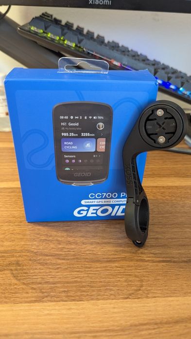 Komputer rowerowy geoid cc700pro GPS+uchwyt