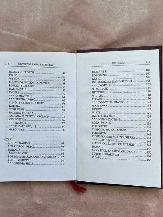 Krzysztof Kamil Baczyński Poezje - Wydawnictwo SPES