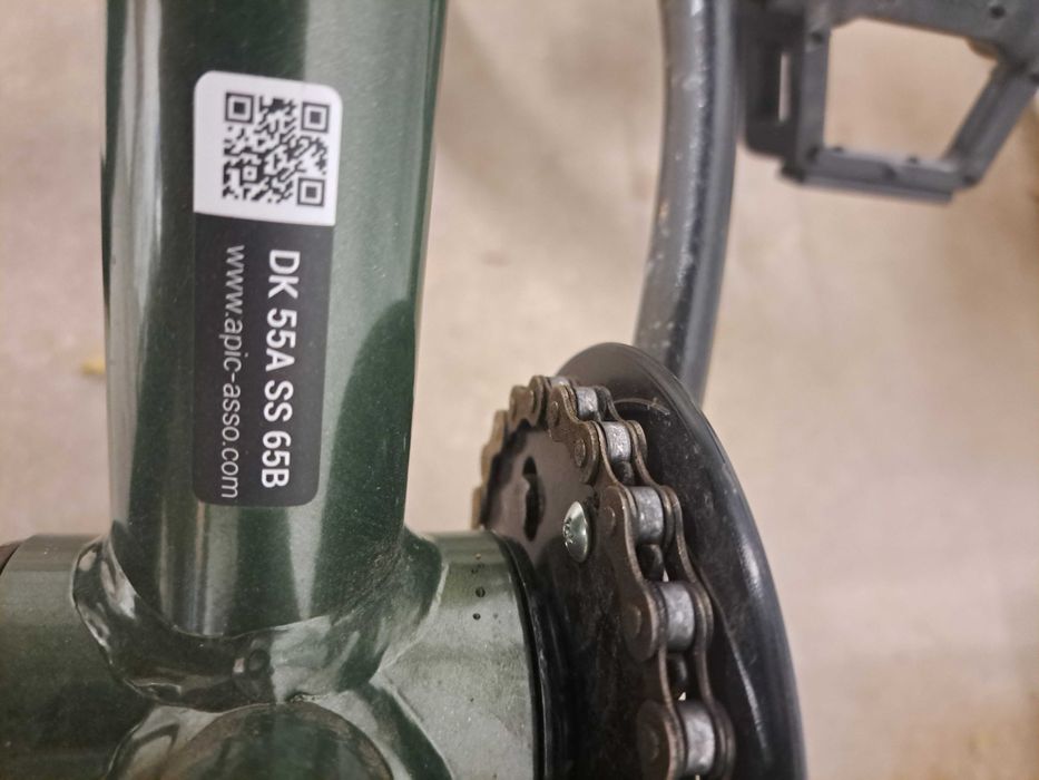 Rower bmx wipe 500 zielony