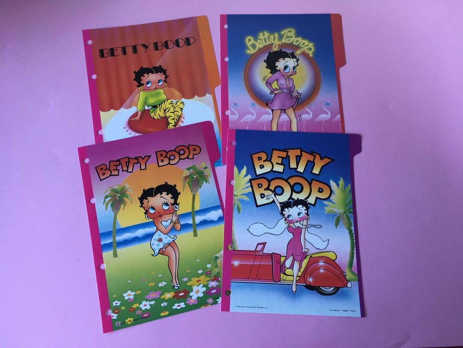 Separadores da Betty Boop Anos 80 da Ambar Novo