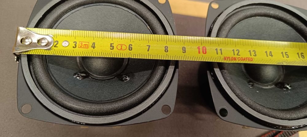 СЧ-НЧ динамики - 4 ом.Monacor  (нові ! )