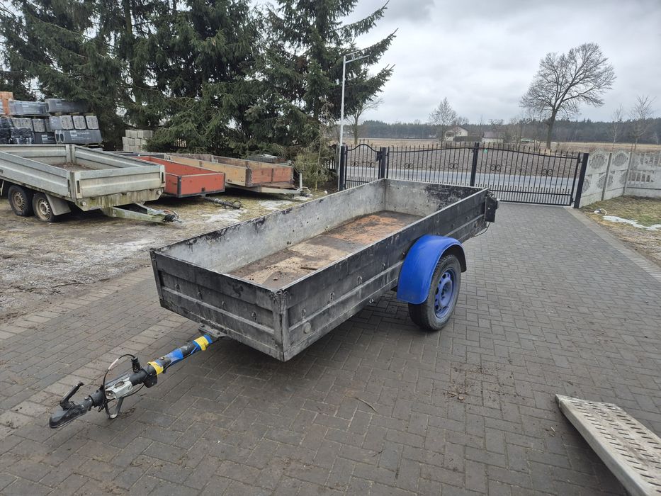 Przyczepka samochodowa 3.05x1.2 Alu burty