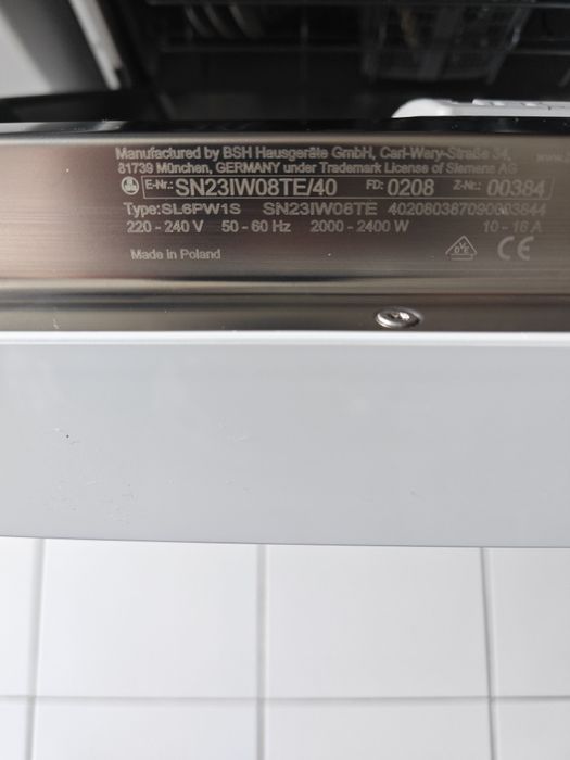 Máquina de Lavar Loiça Siemens iQ300