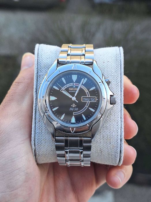Seiko Kinetic SQ 50 38mm