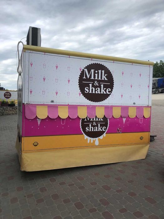 Торговый киоск/ прицеп/ бизнес – фаст-фуд, слаш, мороженое, шейк, кофе