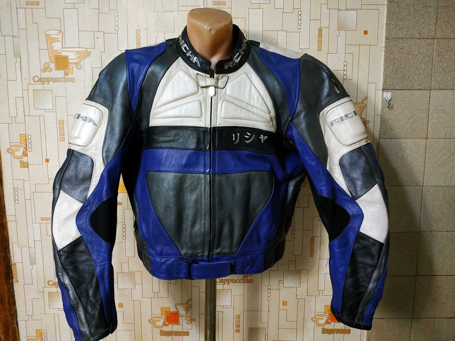 Мотокуртка чоловіча. Куртка шкіряна RICHA p-p 48