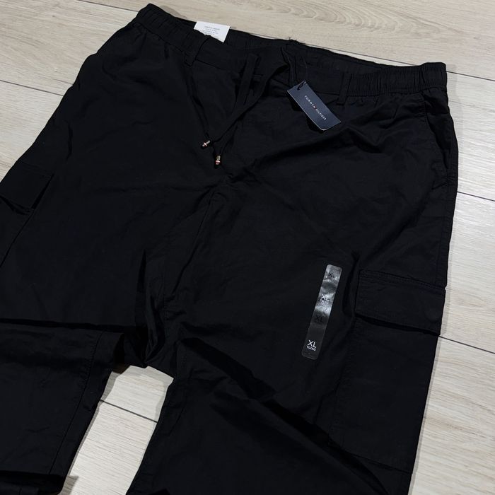 Нові Чорні Штани Карго Томмі Хілфігер Tommy Hilfiger TH, XL, Оригінал
