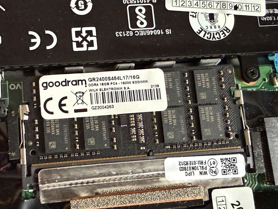 Goodram 16GB SODIMM DDR4 2400mhz CL17