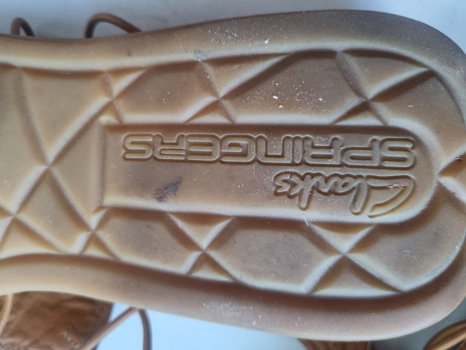 Шкіряні босоніжки сандалії Clarks Springers р. 40 (устілка 26 см