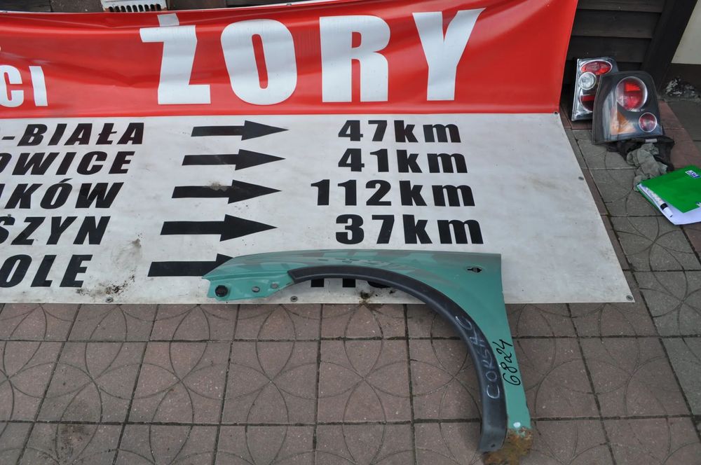 opel corsa C błotnik nr 6824 WYSYŁKA