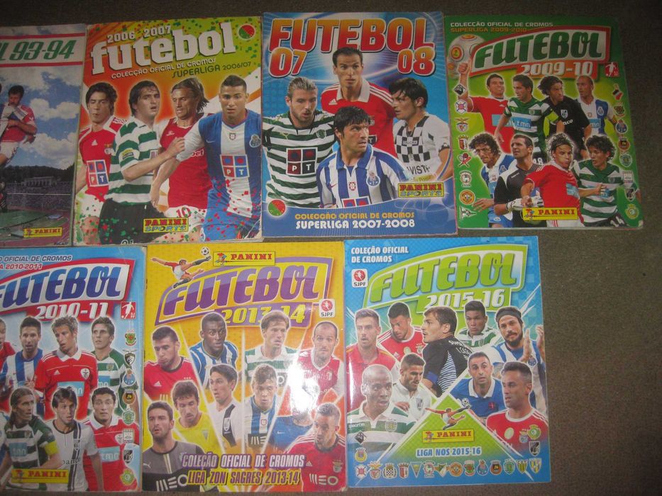 7 Cadernetas do Campeonato Nacional de Futebol