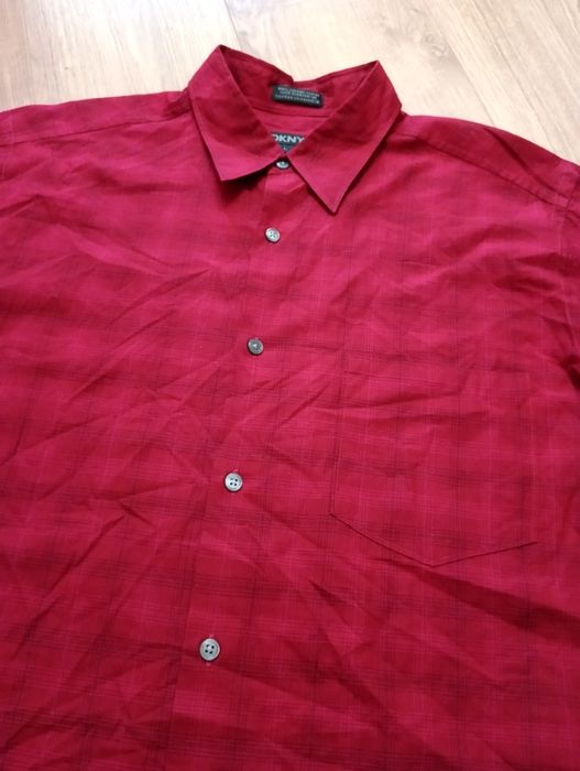 Koszula męska DKNY L/XL bawełna plamka
