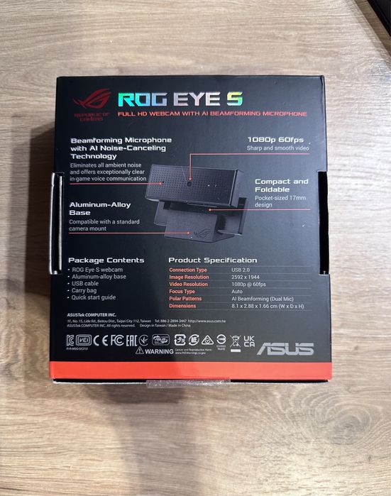 Kamera Rog EYE S