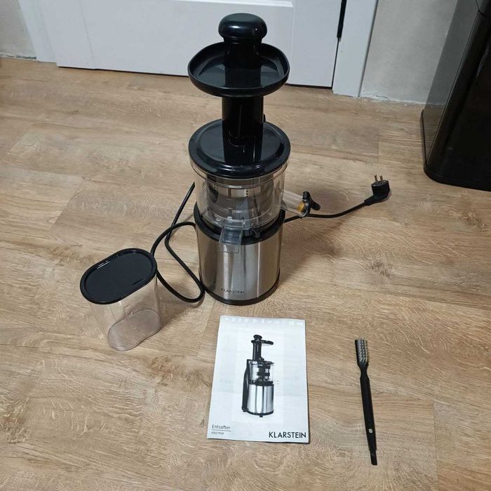 Соковитискач Klarstein Flowjuicer! Соковыжималка Шнековая!