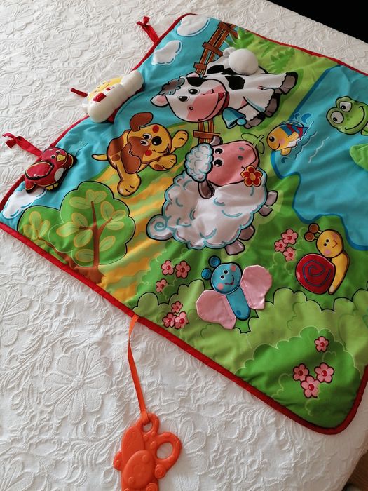 Tapete musical animais chicco