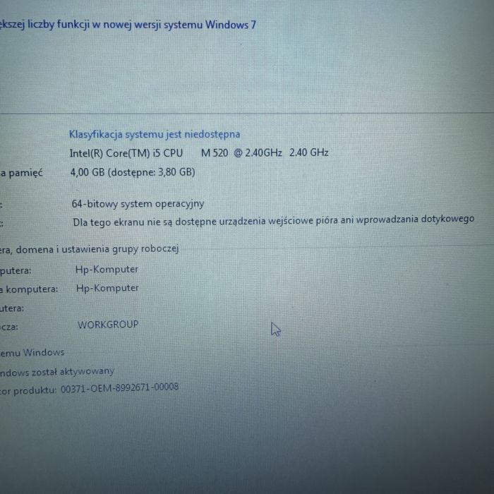 Hp probook 6450b i5 4gb 250 sata 14 cali mat wifi firewire dvd nagrywarka e sata displayport