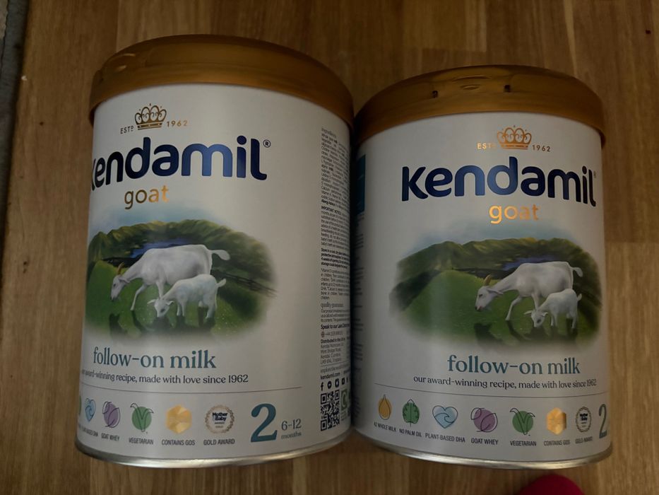 Дитяча молочна суміш Kendamil organic classic goat 1 2 3 молочна смесь