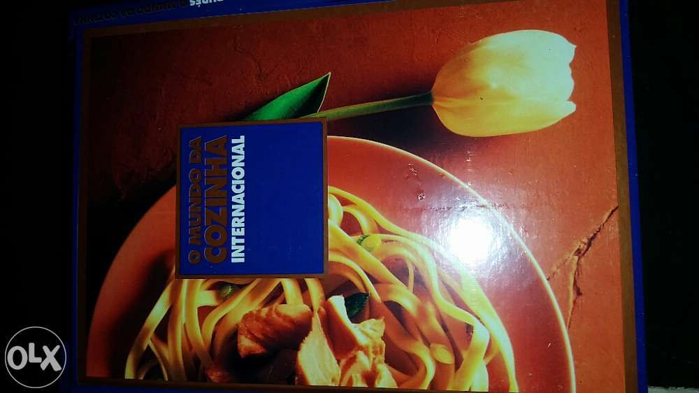 O mundo da cozinha. Coleção de 14 livros. Novos e ainda plastificados.