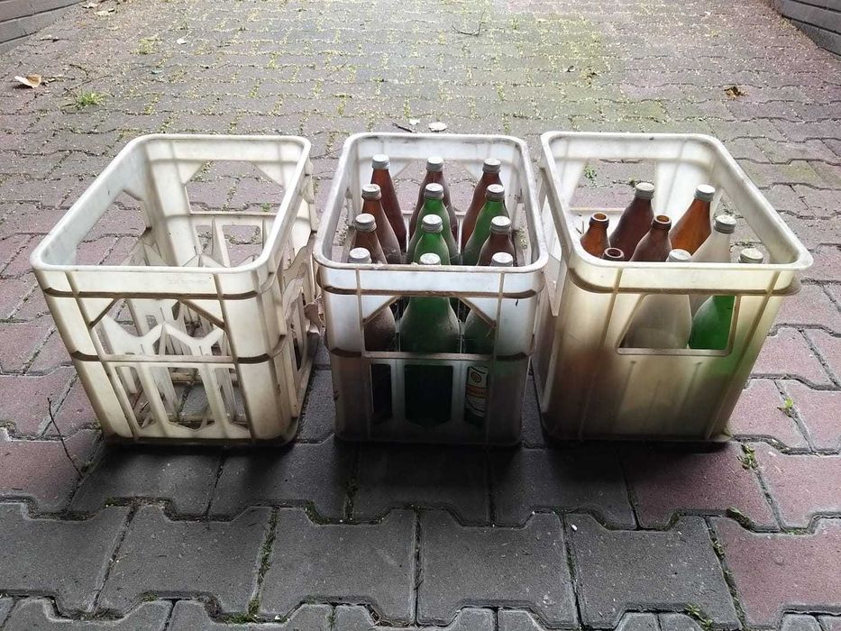 Woda Grodziska RALCO + 3 Skrzynki (22 butelki, 1 PEŁNA) Vintage
