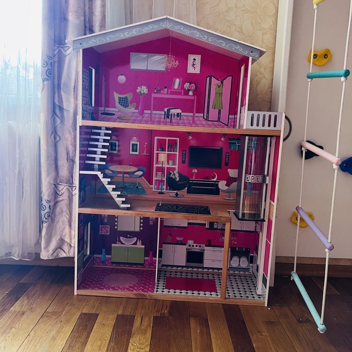 Ляльковий будинок кукольный дом kidkraft новорічний подарунок подарок