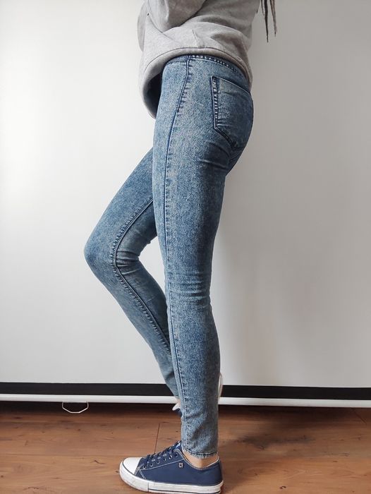 Zara trafaluc jegging acid wash