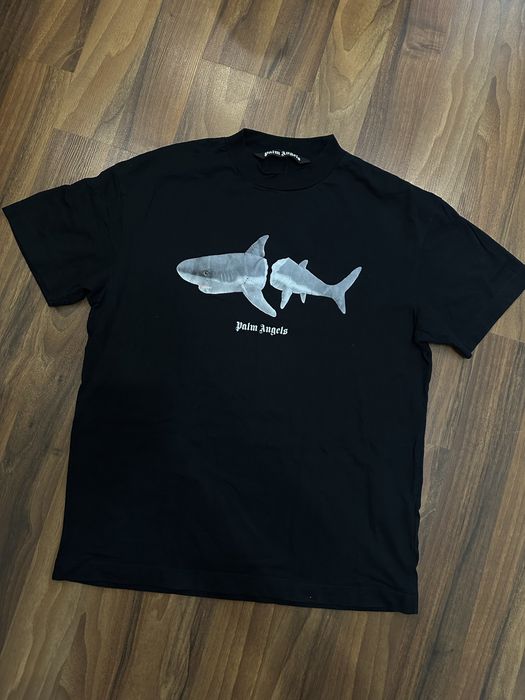 Palm Angels Shark Tee Black