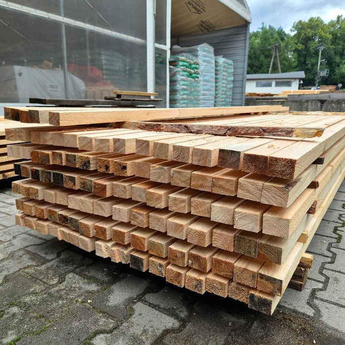 Listwa, łata, kantówka 5cm x 4cm x 2,5m lub 4m, sosnowa, możliwa impregnacja