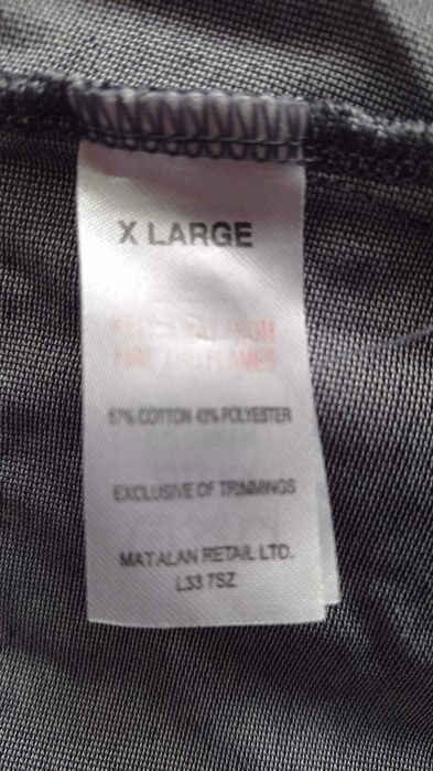 bluzka męska XL szara