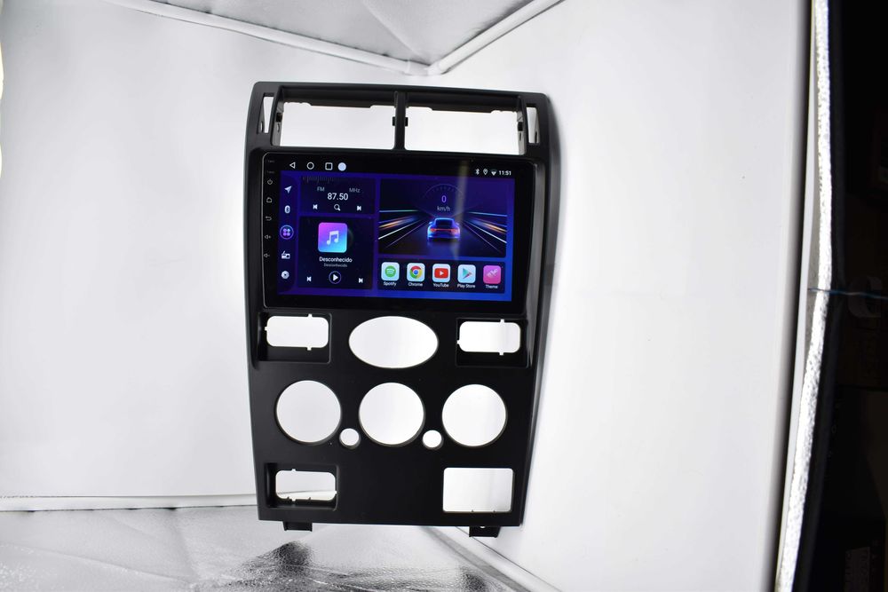 Rádio 2 DIN Android Ford Mondeo 3 , GPS - Carplay + oferta de câmara