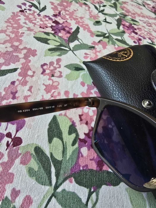 okulary ray ban RB4264 chromance havana przeciwsłoneczne