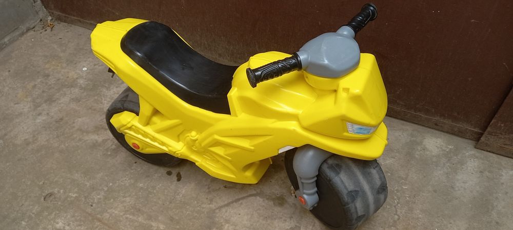 Детский самокат мотоцикл