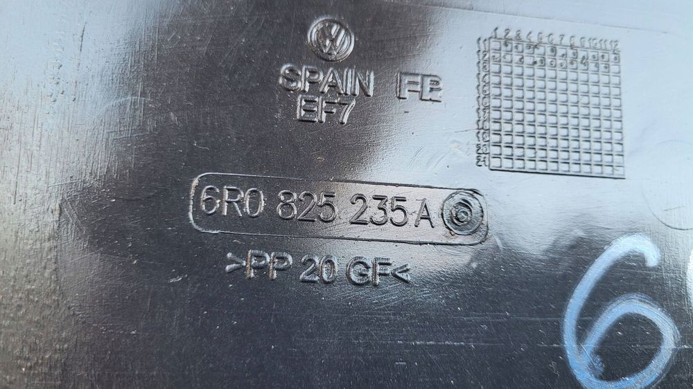 audi a1 osłona pod silnik 6r0825235a