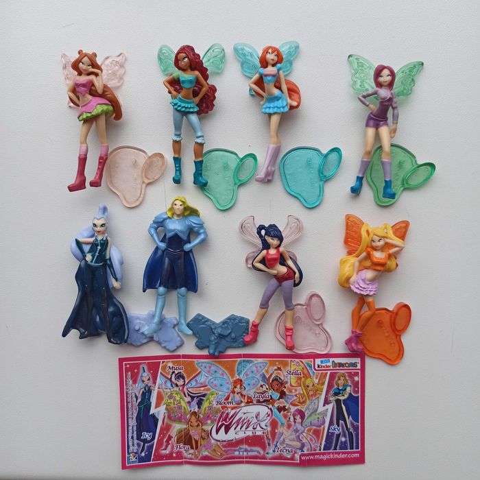 Кіндер Феї Вінкс, ПопПіксі, феї Дісней, Киндер Феи, Kinder Winx Club