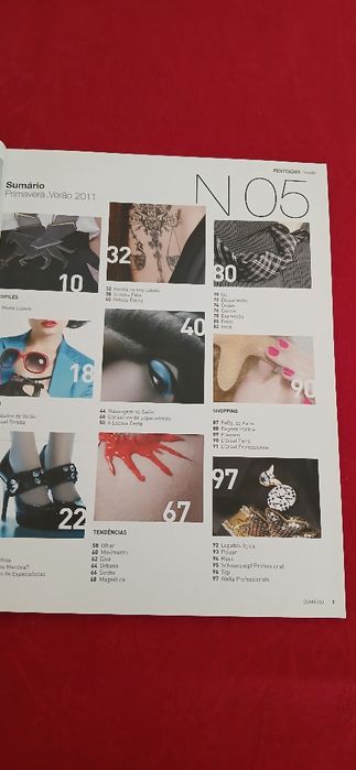 Revista Penteados Moda  - Raquel Strada