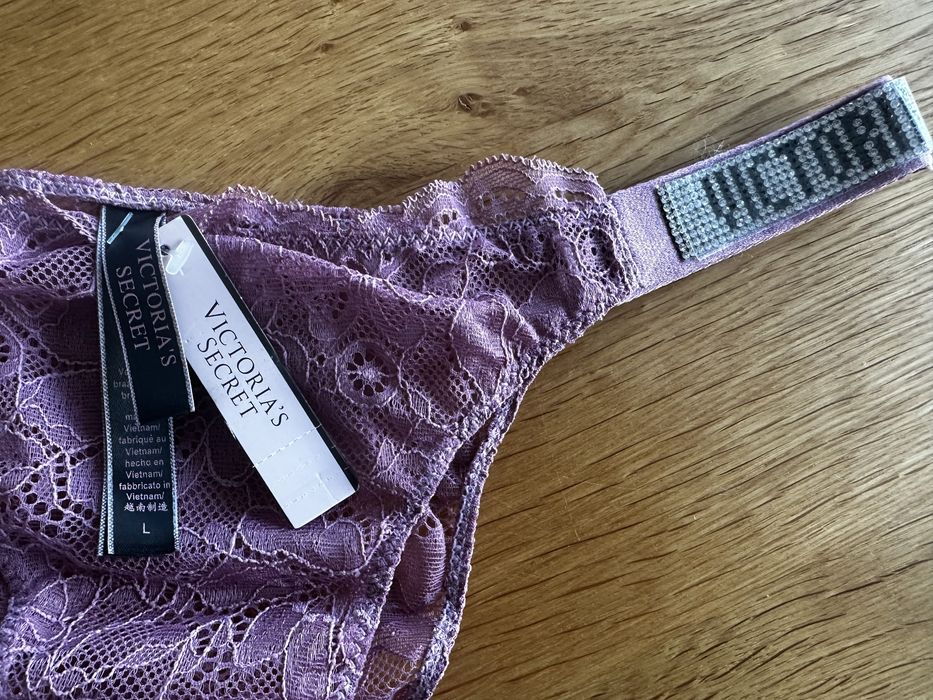 NOWY komplet bielizny Victoria’s Secret rozmiar B80 stanik + majtki