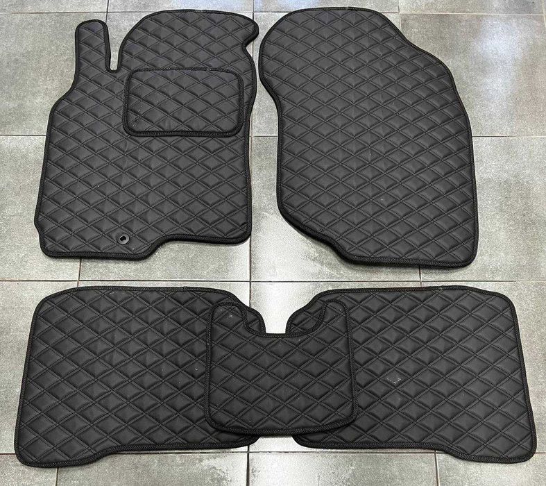 Коврики із екошкіри для Нісан\ Nissan X-Trail\ Qashqai\Murano\еко кожа