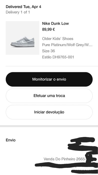 Nike Dunk Low 'Two Toned' Grey 36