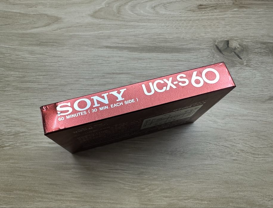 SONY UCX-S 60 High position audio cassette