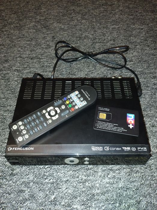 Dekoder satelitarny do odbioru NC+ conax Ariva 120 combo